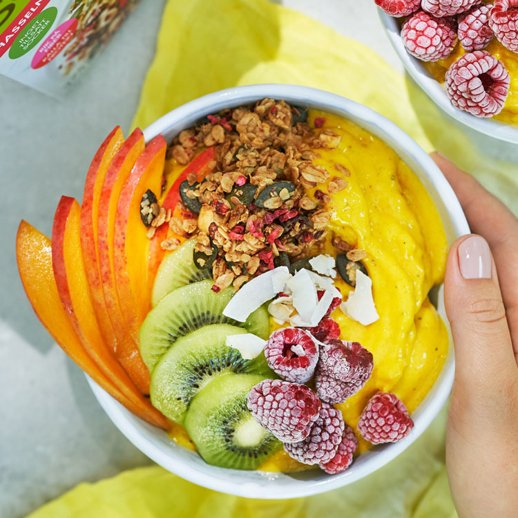 Mangosmoothie bowl