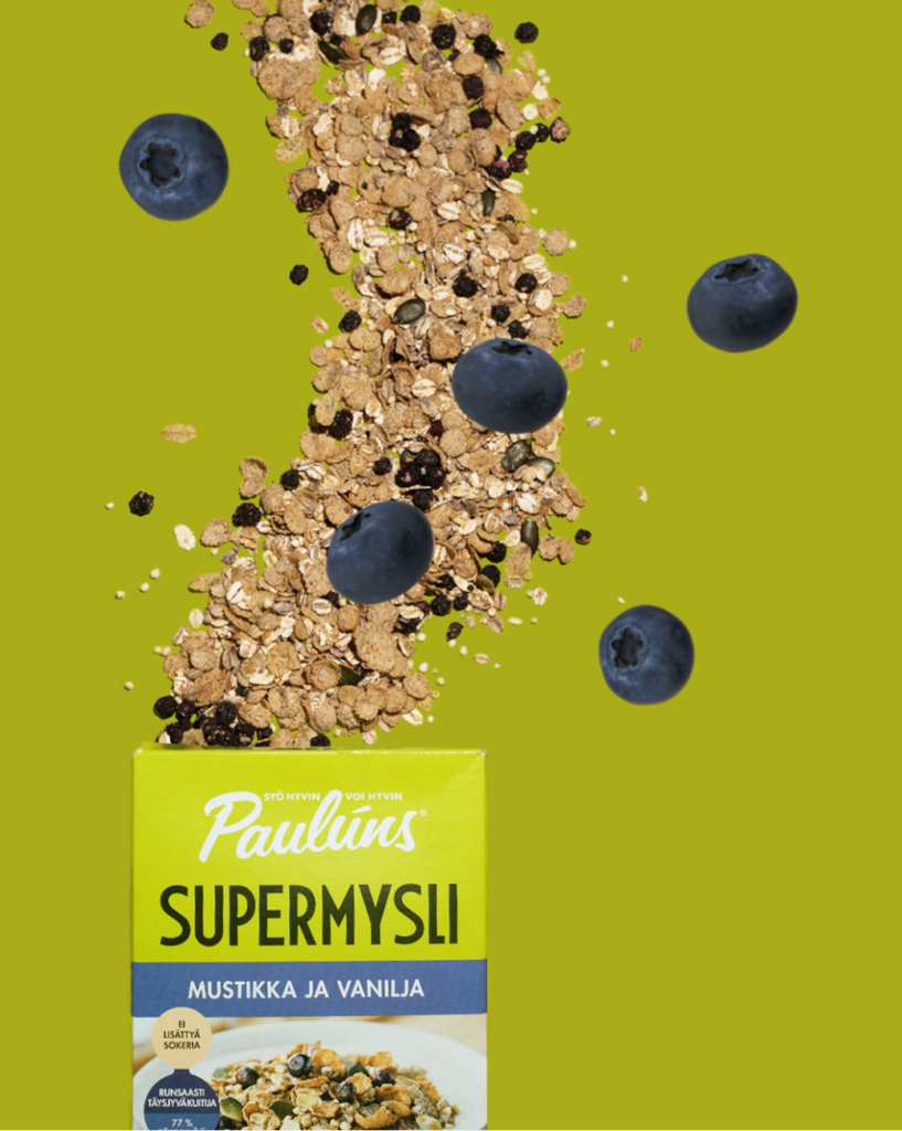 Paulúns Supermysli mustikka ja vanilja